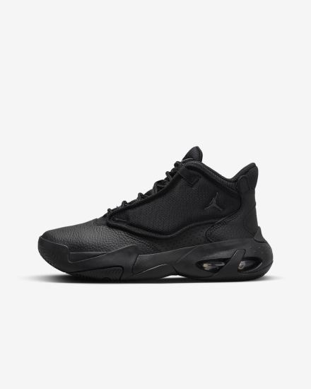 Zapatillas Nike Jordan Max Aura 4 Kids Niña Negras Gris Oscuro | MJICR-2649