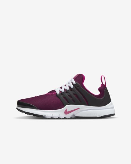 Zapatillas Nike Presto Kids Niña Blancas Rosas | OIYUR-6783