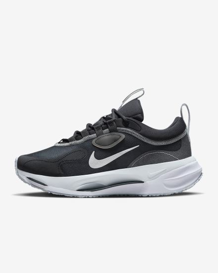Zapatillas Nike Spark Mujer Negras Plateadas Blancas Metal Plateadas | ISLXU-9780