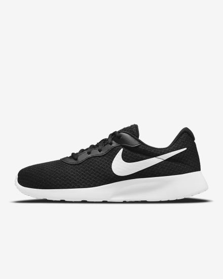 Zapatillas Nike Tanjun Hombre Negras Blancas | HMTWD-8426
