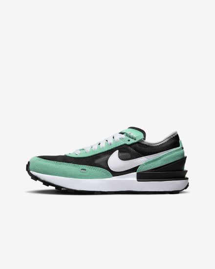 Zapatillas Nike Waffle One Kids Niña Negras Blancas | FVNRD-9710