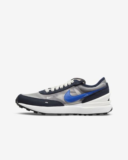 Zapatillas Nike Waffle One Kids Niña Obsidian Oscuro Negras Azul Real | RGPVS-8540