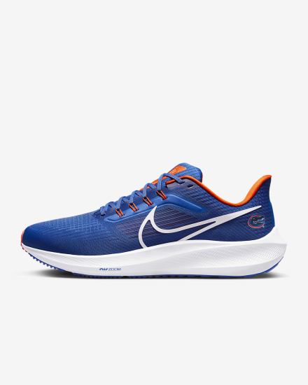Zapatillas Running Nike Air Zoom Pegasus 39 (Clemson) Road Hombre Azul Real Naranjas Blancas | CTWVJ-7381