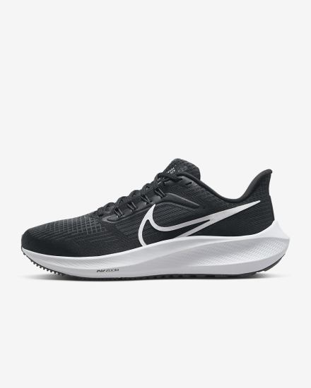 Zapatillas Running Nike Air Zoom Pegasus 39 Road Mujer Negras Gris Oscuro Blancas | GCYPI-8456