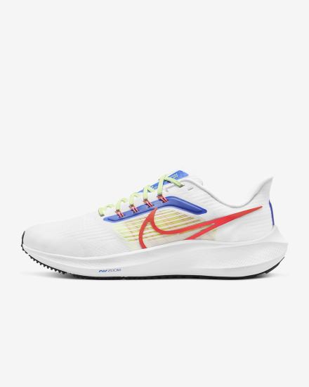 Zapatillas Running Nike Air Zoom Pegasus 39 A.I.R. Hola Lou Road Hombre Blancas Azules Rojas Claro | HQCZO-3609