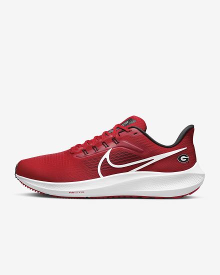 Zapatillas Running Nike Air Zoom Pegasus 39 (Clemson) Road Hombre Rojas Negras Blancas | NKBXS-7502