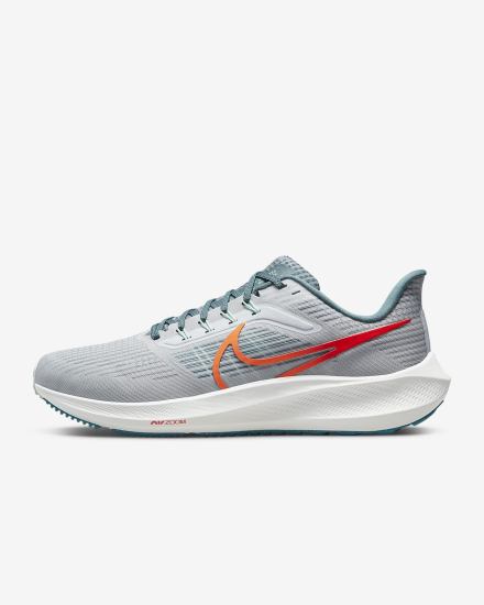 Zapatillas Running Nike Air Zoom Pegasus 39 A.I.R. Hola Lou Road Hombre Plateadas Naranjas | NUZAG-1084