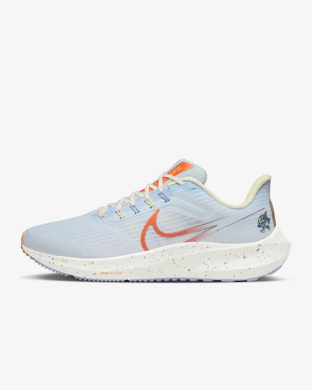 Zapatillas Running Nike Air Zoom Pegasus 39 Road Mujer Blancas Naranjas | UXQNE-3562