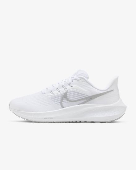 Zapatillas Running Nike Air Zoom Pegasus 39 Road Mujer Blancas Plateadas Gris Metal Plateadas | VMOIW-8162