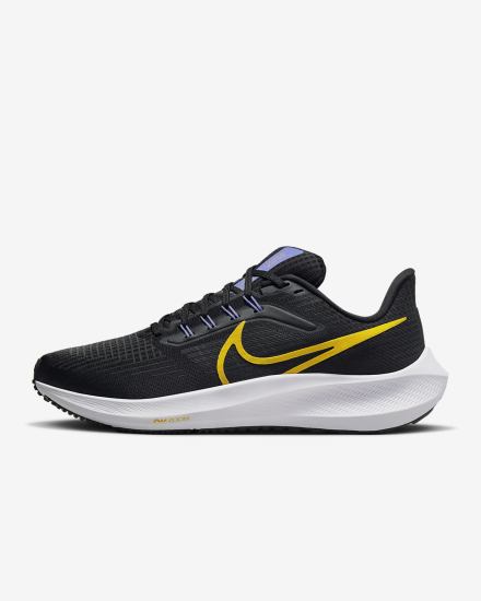 Zapatillas Running Nike Air Zoom Pegasus 39 Road Mujer Negras Amarillo | VPWDC-5609