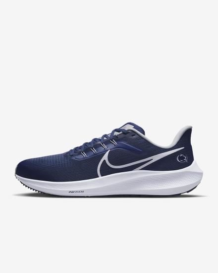 Zapatillas Running Nike Air Zoom Pegasus 39 (Clemson) Road Hombre Azul Marino Azules Gris Blancas | YJCKH-1708