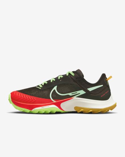 Zapatillas Running Nike Air Zoom Terra Kiger 8 Trail Mujer Marrones Rojas Claro Amarillo Verde | LKEHZ-3512