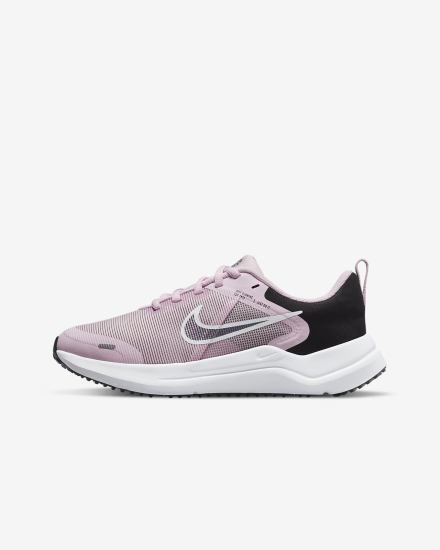Zapatillas Running Nike Downshifter 12 Kids Road Niño Rosas Negras Azules Gris | OKBEN-8076
