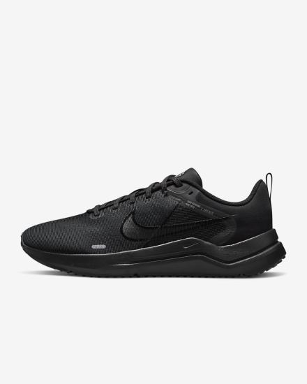 Zapatillas Running Nike Downshifter 12 Road Hombre Negras Gris Gris Oscuro | UZATY-2837
