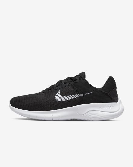 Zapatillas Running Nike Flex Experience Run 11 Next Nature Road Hombre Negras Blancas | SENTB-7146