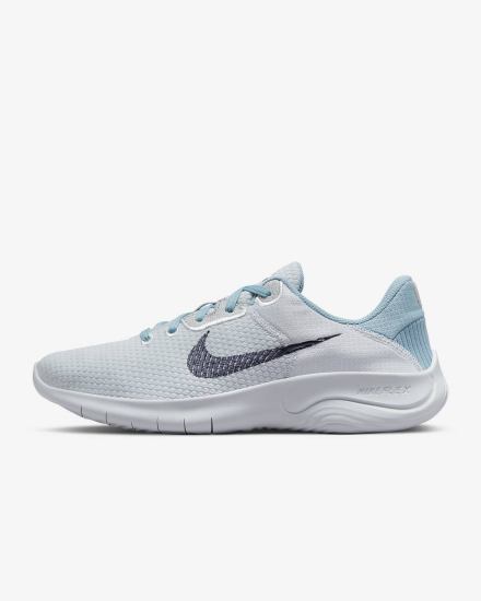 Zapatillas Running Nike Flex Experience Run 11 Next Nature Road Hombre Plateadas Azules | UAMGT-8459