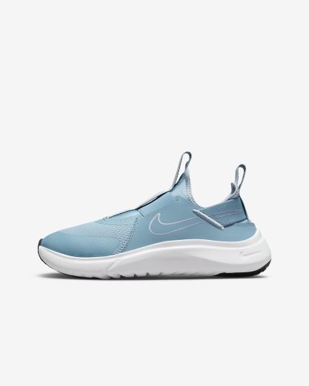 Zapatillas Running Nike Flex Plus Kids Road Niño Azules Blancas | MYZQD-1452