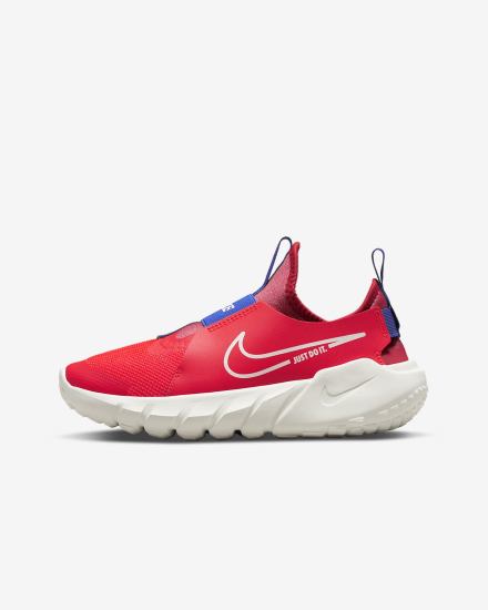 Zapatillas Running Nike Flex Runner 2 Kids Road Niño Rojas Claro Azul Real | TQSZI-5810