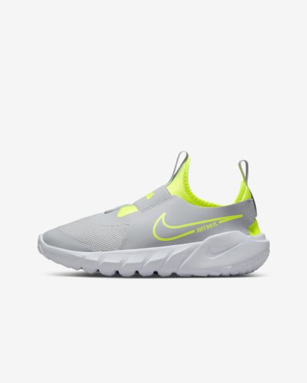 Zapatillas Running Nike Flex Runner 2 Kids Road Niño Gris Azules | XYDVZ-6809