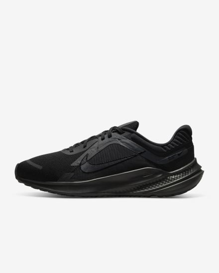 Zapatillas Running Nike Quest 5 Road Hombre Negras Gris Oscuro | TALMN-3091