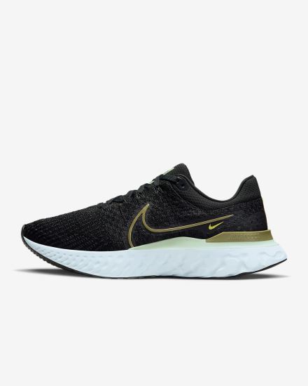 Zapatillas Running Nike React Infinity Run Flyknit 3 Road Hombre Azules Verde | KJMHL-5234