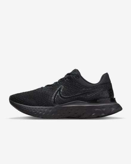 Zapatillas Running Nike React Infinity Run Flyknit 3 Road Hombre Negras | VWMHY-8014