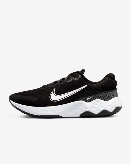 Zapatillas Running Nike Renew Ride 3 Road Mujer Negras Gris Oscuro Blancas | HGWJV-5610