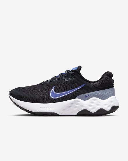 Zapatillas Running Nike Renew Ride 3 Road Mujer Negras Blancas | TMPBU-1792