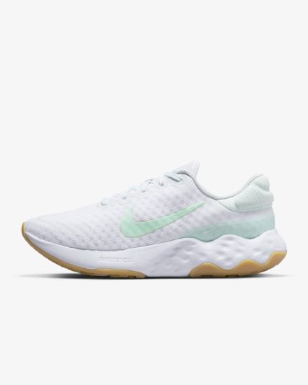 Zapatillas Running Nike Renew Ride 3 Road Mujer Blancas Verde Plateadas Verde Menta | ZPOCY-5810
