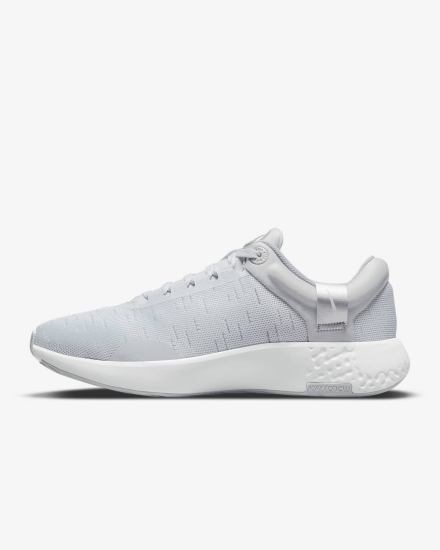 Zapatillas Running Nike Renew Serenity Run Premium Road Mujer Plateadas Gris Metal Plateadas Blancas | PJHRY-5983