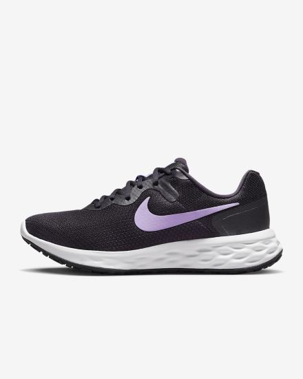 Zapatillas Running Nike Revolution 6 Next Nature Road Mujer Moradas Azules Negras Moradas | BEWHO-1430
