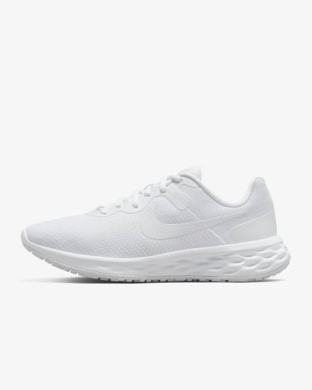 Zapatillas Running Nike Revolution 6 Next Nature Road Mujer Blancas | YILFT-6045