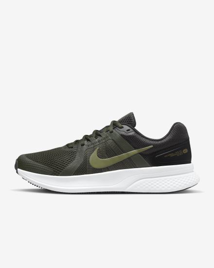 Zapatillas Running Nike Run Swift 2 Road Hombre Negras Blancas | DNQOF-4876
