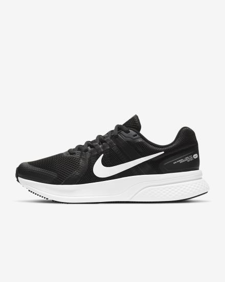 Zapatillas Running Nike Run Swift 2 Road Hombre Negras Gris Oscuro Blancas | ZBKAV-1462
