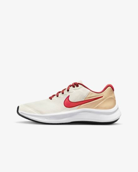 Zapatillas Running Nike Star Runner 3 Kids Road Niña Rojas Rojas Claro | AHBVU-2450