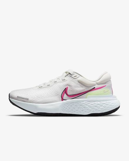 Zapatillas Running Nike ZoomX Invincible Run Flyknit Road Mujer Gris Negras | HBYQA-8065