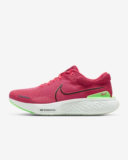 Zapatillas Running Nike ZoomX Invincible Run Flyknit 2 Road Hombre Rojas Verde Negras | XATOR-4970