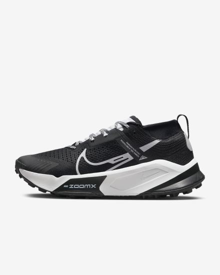 Zapatillas Running Nike ZoomX Zegama Trail Hombre Negras Blancas | CLHMB-6078