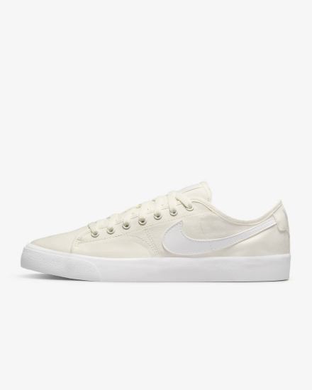Zapatillas Skate Nike SB BLZR Court Mujer Blancas | QCFIU-0174