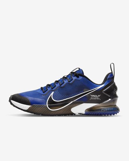 Zapatillas de Beisbol Nike Force Zoom Trout LTD Turf Hombre Azul Real Blancas Azules Negras | SVBKZ-0456