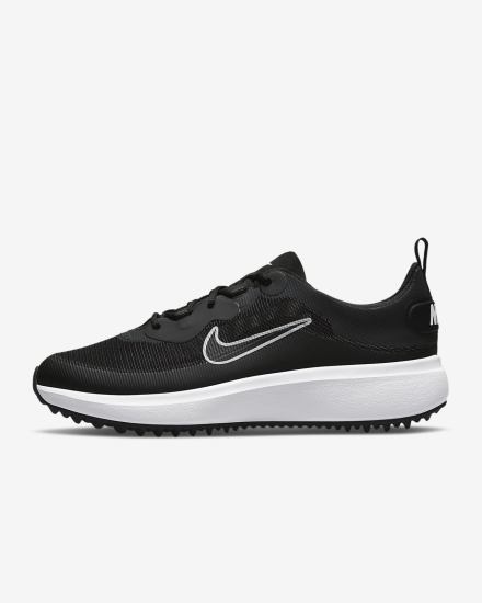 Zapatos de Golf Nike Ace Summerlite Mujer Negras Blancas | MTOSG-4295