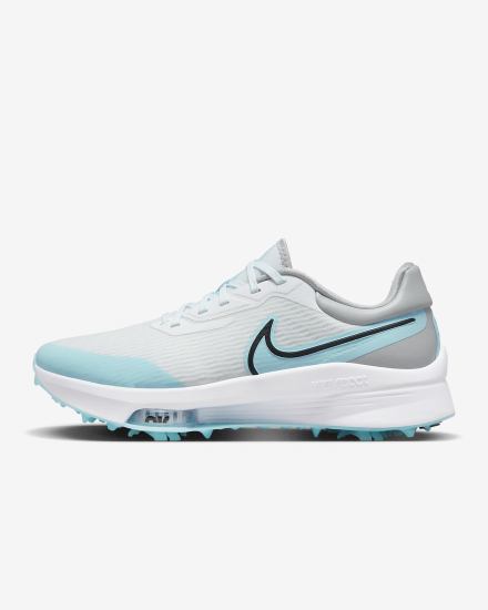 Zapatos de Golf Nike Air Zoom Infinity Tour NEXT% Hombre Blancas Gris Claro Negras | LPEAQ-7469
