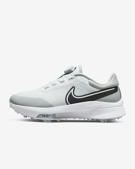 Zapatos de Golf Nike Air Zoom Infinity Tour NEXT% Boa (Wide) Hombre Blancas Gris Turquesa Negras | MJDVN-6039
