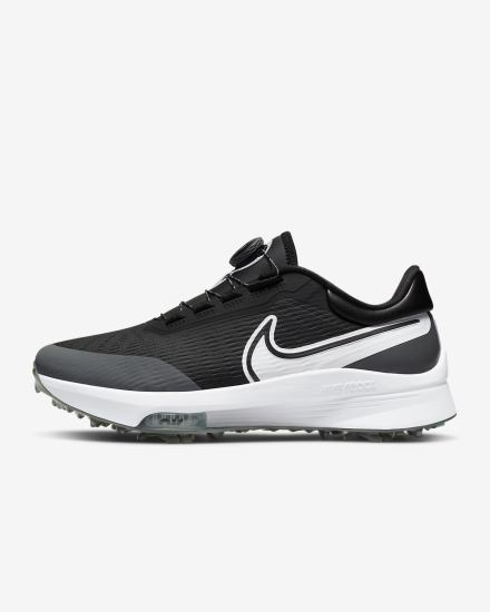 Zapatos de Golf Nike Air Zoom Infinity Tour NEXT% Boa (Wide) Hombre Negras Gris Turquesa Blancas | RNGCQ-8932