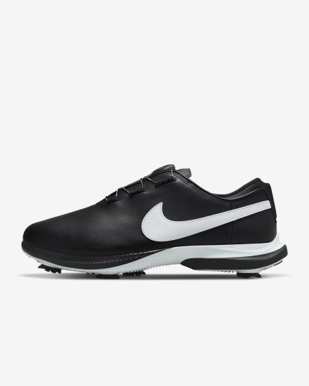 Zapatos de Golf Nike Air Zoom Victory Tour 2 Boa (Wide) Mujer Negras Blancas | ANJXU-0854