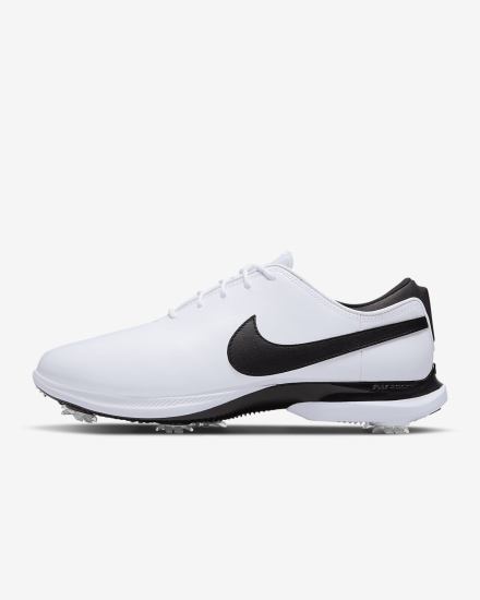 Zapatos de Golf Nike Air Zoom Victory Tour 2 Mujer Blancas Negras | NDGKW-0536