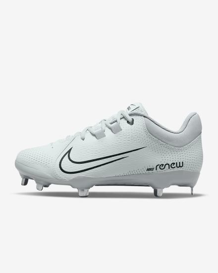 Zapatos de Softbol Nike Hyperdiamond 4 Pro Mujer Plateadas Gris Gris Oscuro | PYXJG-5384
