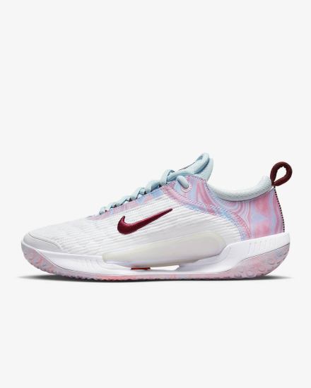 Zapatos de Tenis Nike Court Zoom NXT Hard Court Mujer Blancas Azules Naranjas Verde Menta | JHMYS-1970